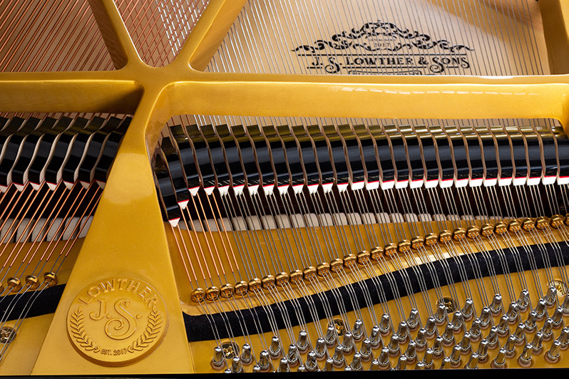 grand piano overhead view